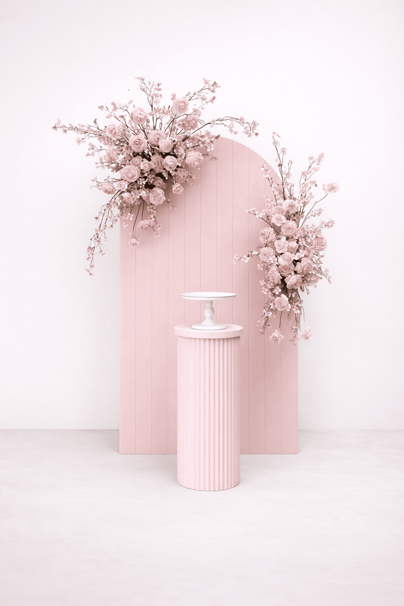 Simply pink decoration